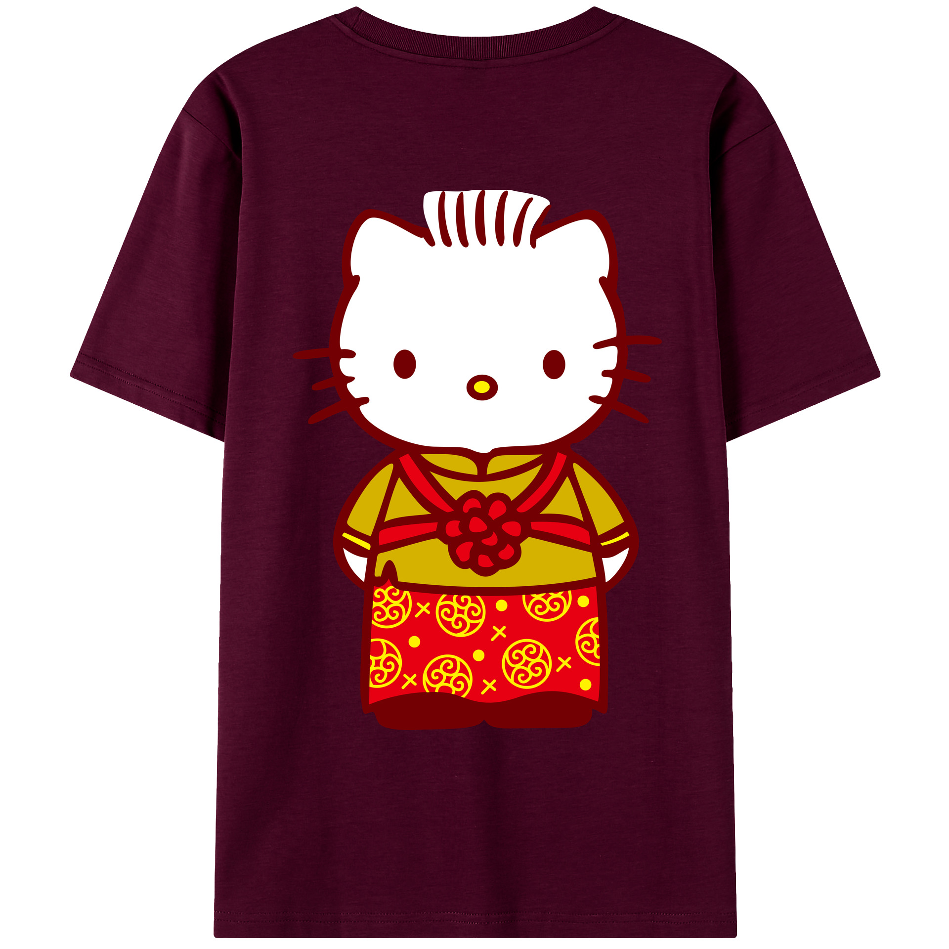 （画像用） Hello Kitty ハローキティ レディース半袖Tシャツ(バックプリント)